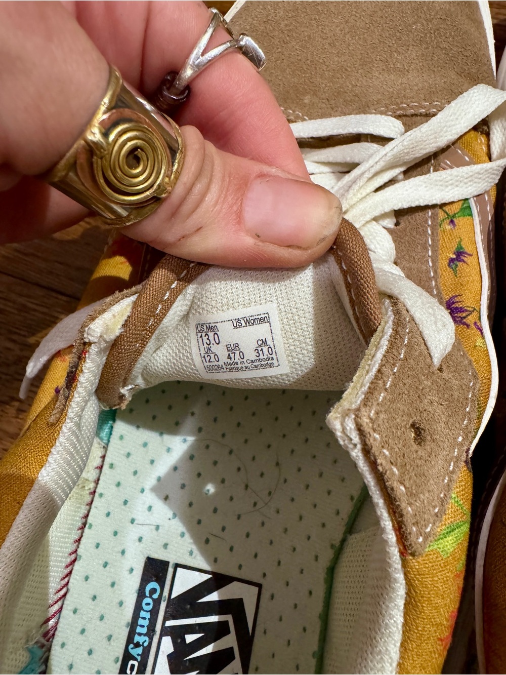 Vans Comfycush Old Skool - Fatal Floral - Picture 3 of 7